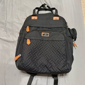 BabbleRoo Unisex Travel Backpack Diaper Bag